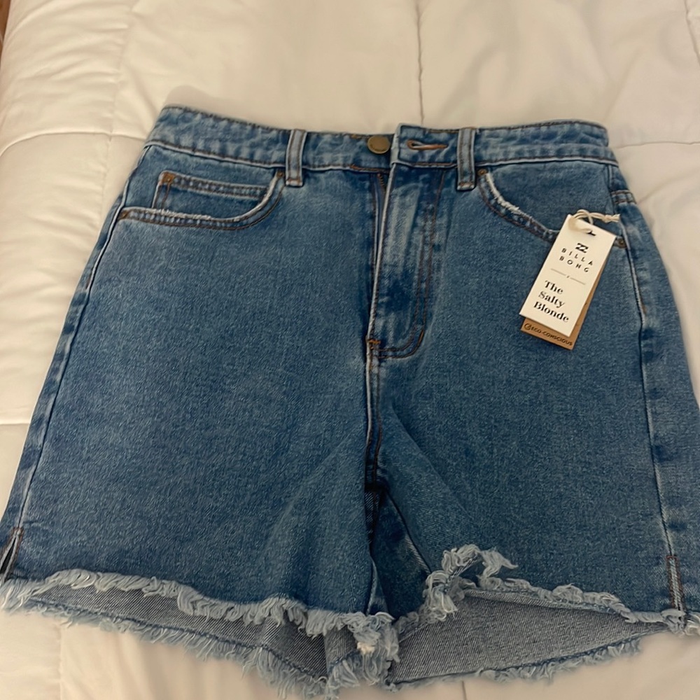 Billabong and the salty blonde jeans shorts. Brand new with tags.